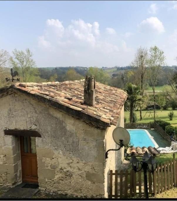 Les Gites Du Hameau Avec Piscine Castelnau-sur-Gupie 외부 사진